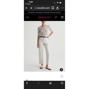 Adriano Goldschmied Rían High Rise Straight Size 29